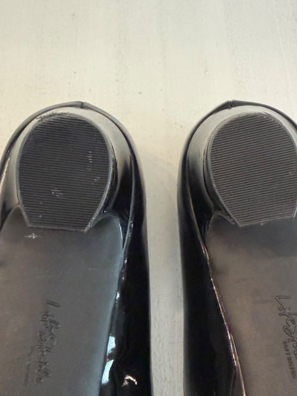 LifeStride Soft System Women’s Minx Black Patent Pointed Toe Heels Sz 10 GUC - Picture 10 of 11